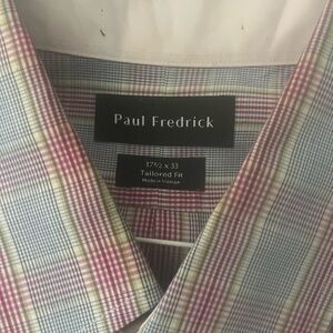 Paul Fredrick pressed